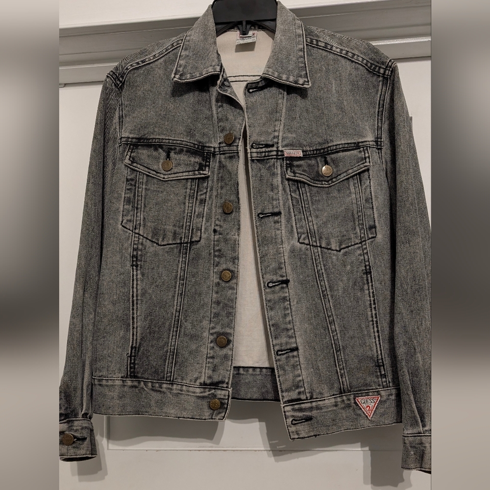 Guess denim vintage jacket 1986